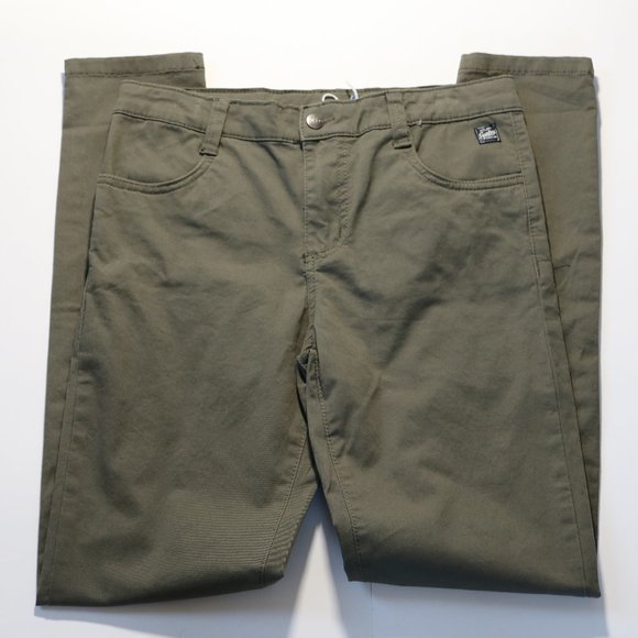 Boys 13/14 Army Green Pants by MID- NWT - Picture 1 of 3